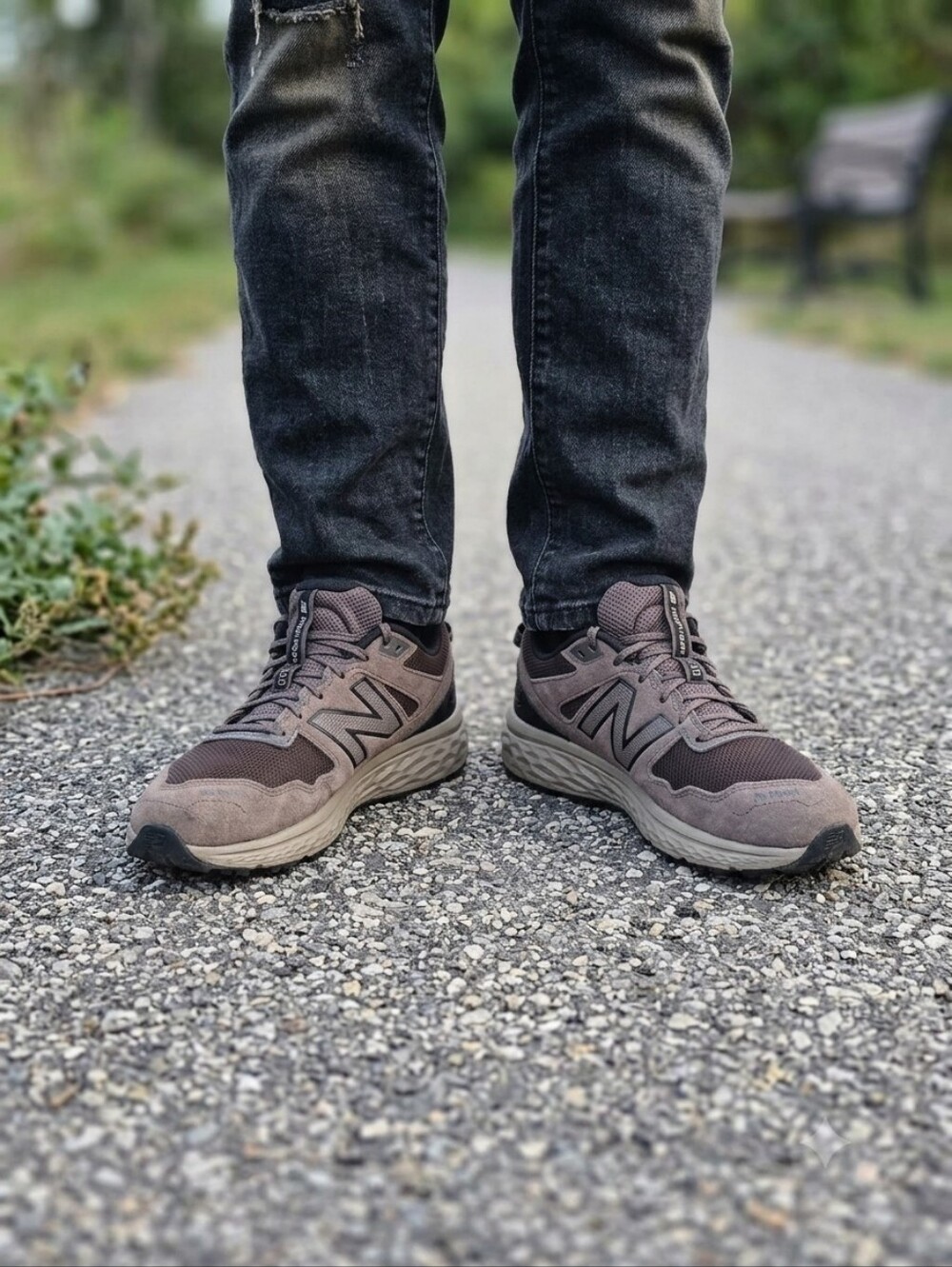 New Balance 1510 Men's Brown Athletic Sneakers Size 10.5